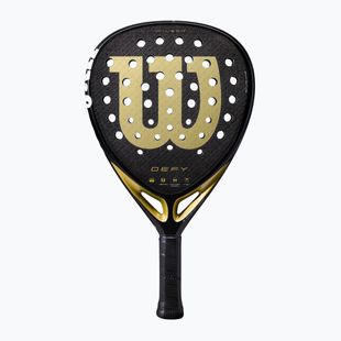 Padel racket Wilson Defy V1 black/ gold