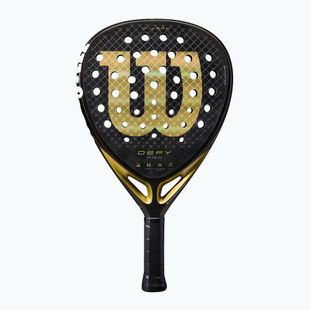Padel racket Wilson Defy Pro V1 black/ gold