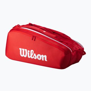 Tennis bag Wilson Super Tour Red 9PK red