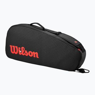Tennis bag Wilson Clash V3 Super Tour 3PK black/ infrared
