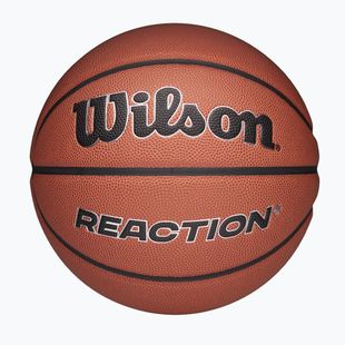 Basketball Wilson Reaction Pro brown/silver size 7