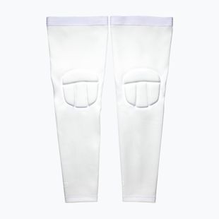 Volleyball knee pads Wilson Helix Knee Pad Leg Sleeve white