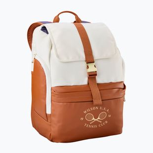 Tennis backpack Wilson Heritage V2 cream/clay