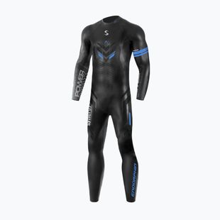 Men's triathlon wetsuit Synergy Endorphin Full Sleeve 5/3 mm black/blue