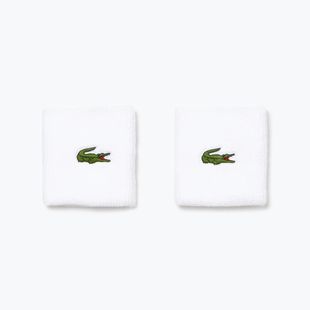 Lacoste wrist wraps 2 pcs white RL9272
