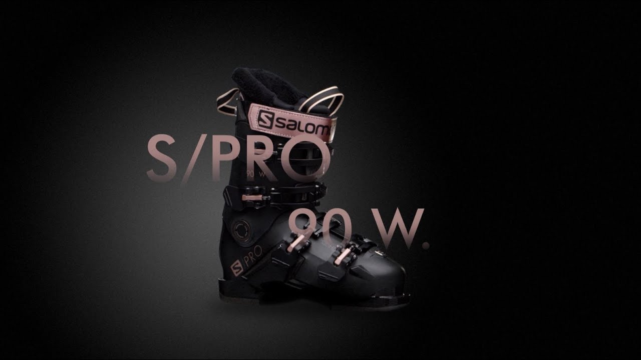 Women's ski boots Salomon S/Pro 90 W GW black L41486200