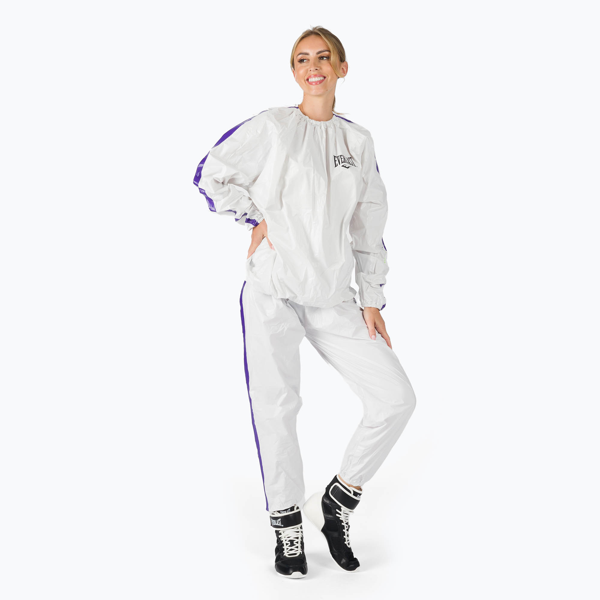 Women's boxer suit Everlast Sauna white EV5550 S-M (S-M)
