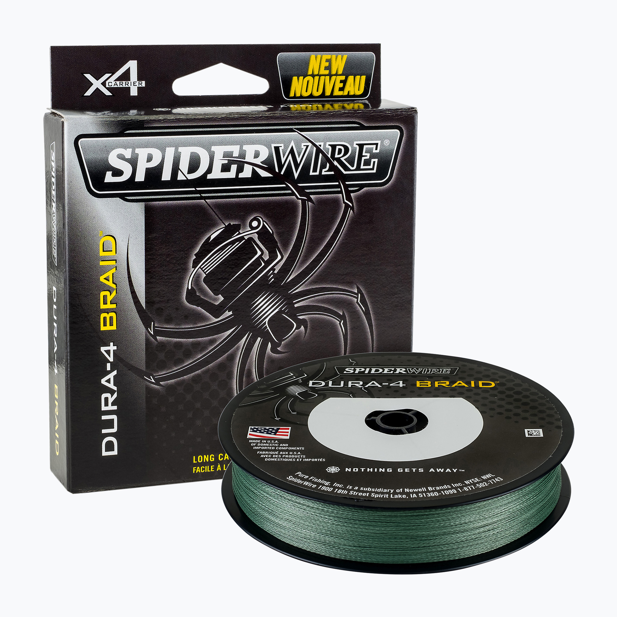 SpiderWire Dura 4 green spinning braid 1450386 (0.40 mm / 300 m)