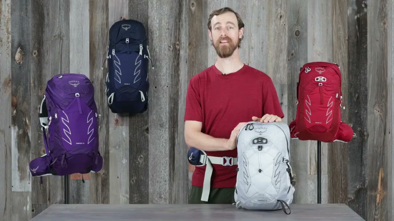 Osprey Tempest 30 l women's hiking backpack black 10002731