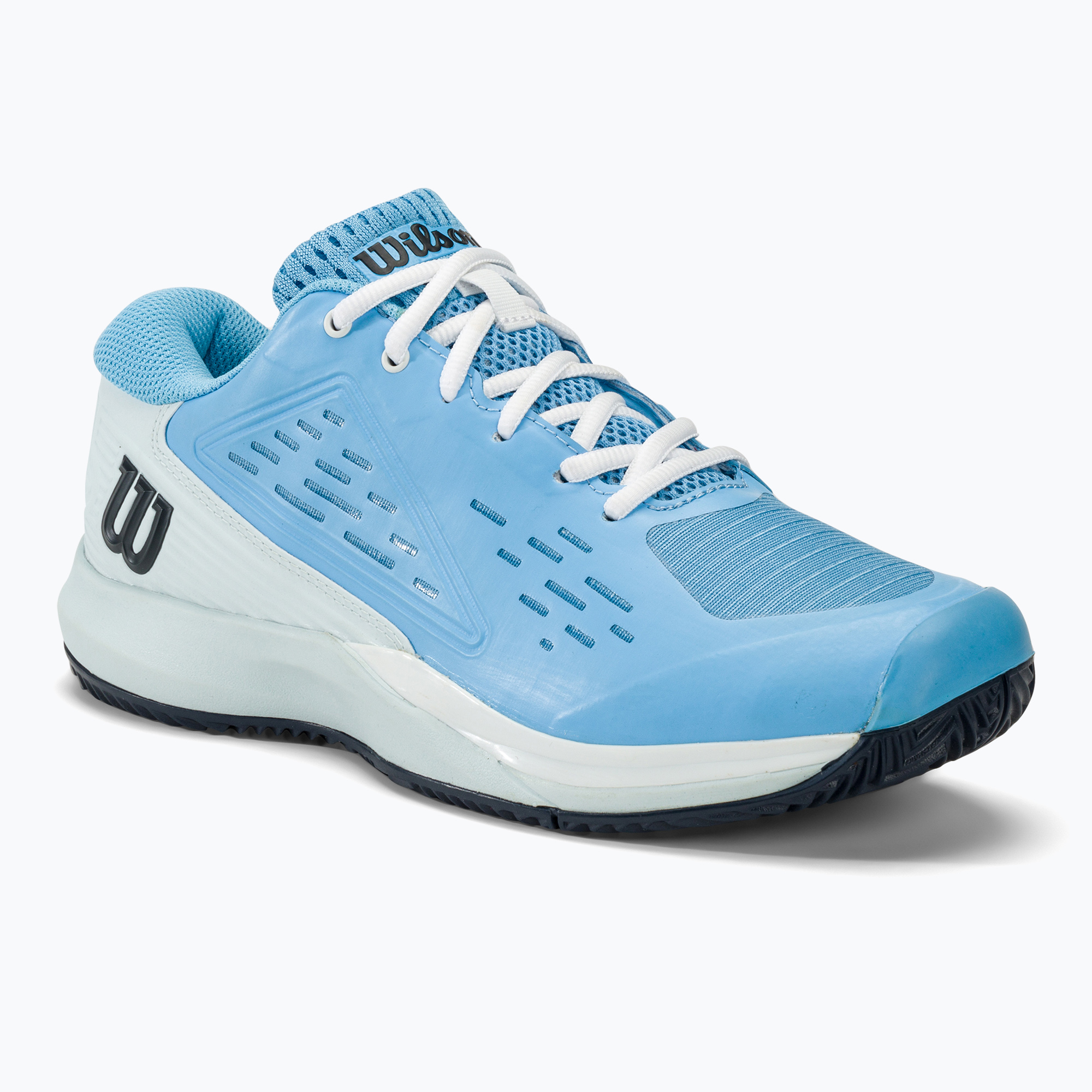 Women's tennis shoes Wilson Rush Pro Ace Clay bonnie blue/ballad blue/navy blazer (38 2/3 EU)