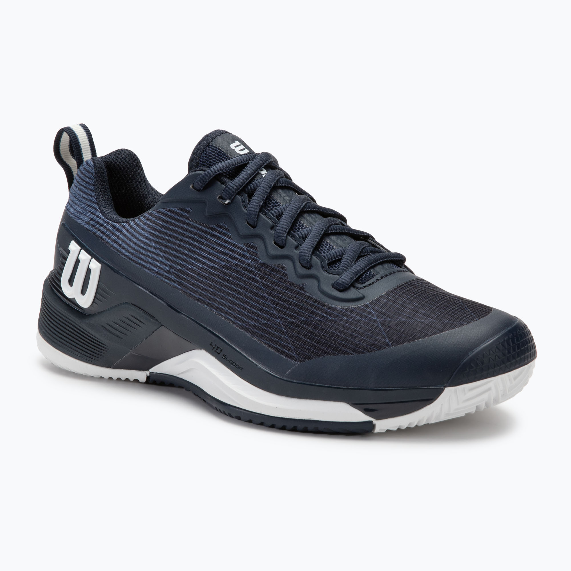 Men's tennis shoes Wilson Rush Pro 4.5 Clay navy/blue (44 2/3 EU)