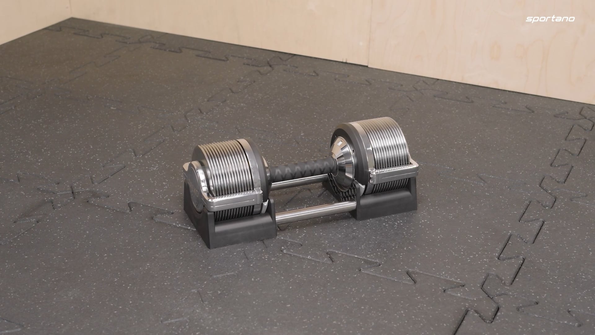 TREXO TRX-AD32C adjustable dumbbell 3-32 kg silver