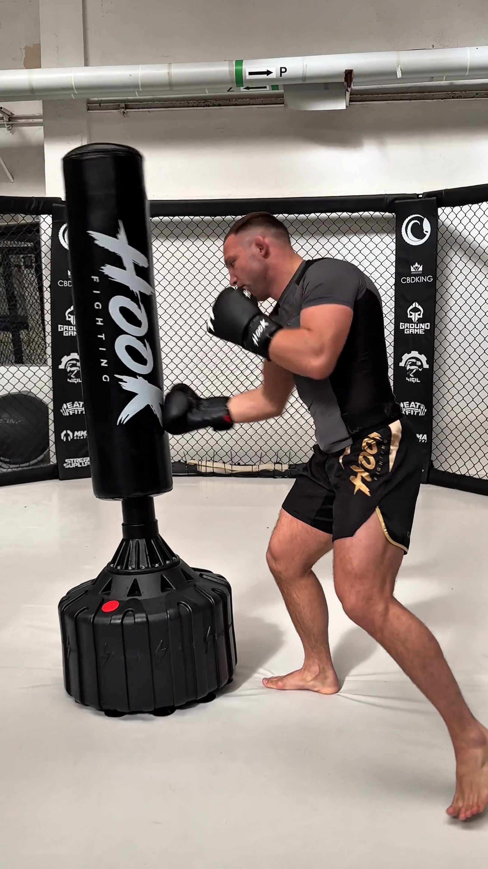 HOOK boxing bag HKF-SBB180 black