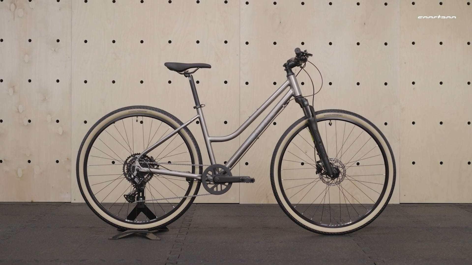 Women's cross bike ATTABO SANO 4.0 28" grey