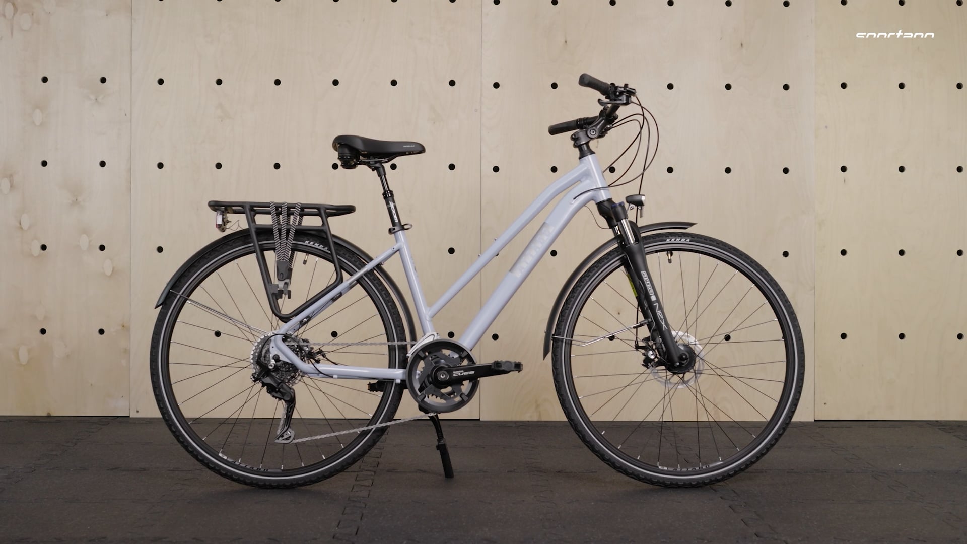 Women's trekking bike ATTABO SPATE 2.0 28" white
