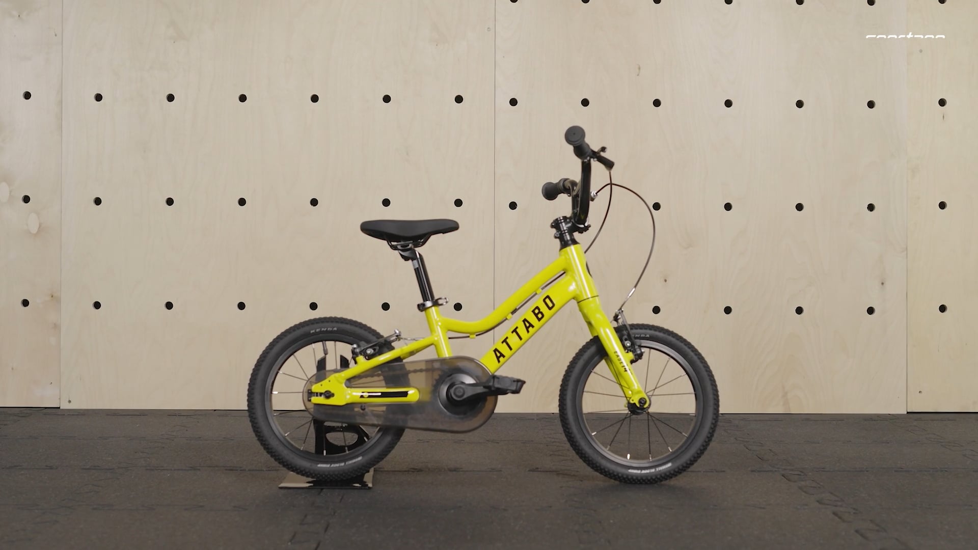 Children's bicycle ATTABO EASE 16" 7.3 kg yellow