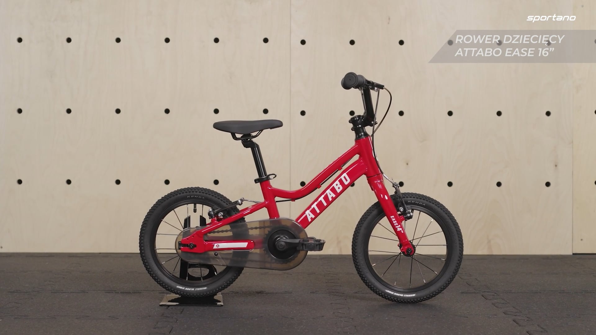 Children's bicycle ATTABO EASE 16" red