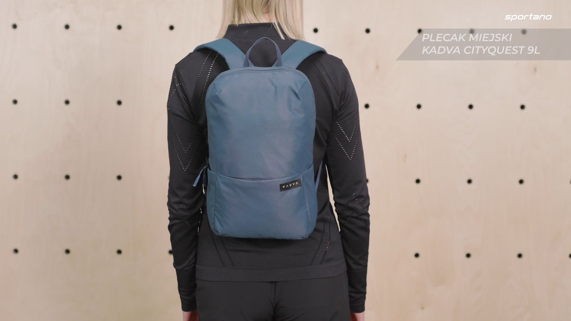 KADVA CityQuest 9 l green city backpack