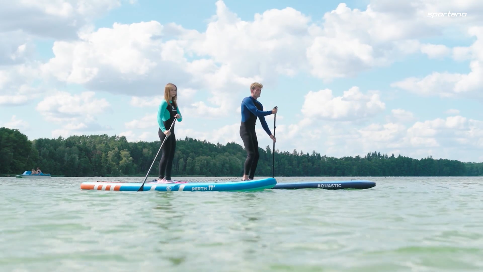 SUP AQUASTIC Touring Pro 14'0" dark blue