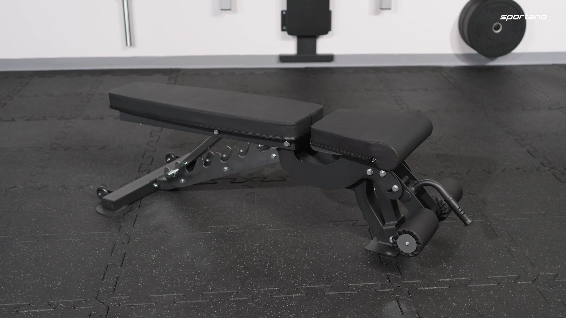 XTREXO training bench Ajax black