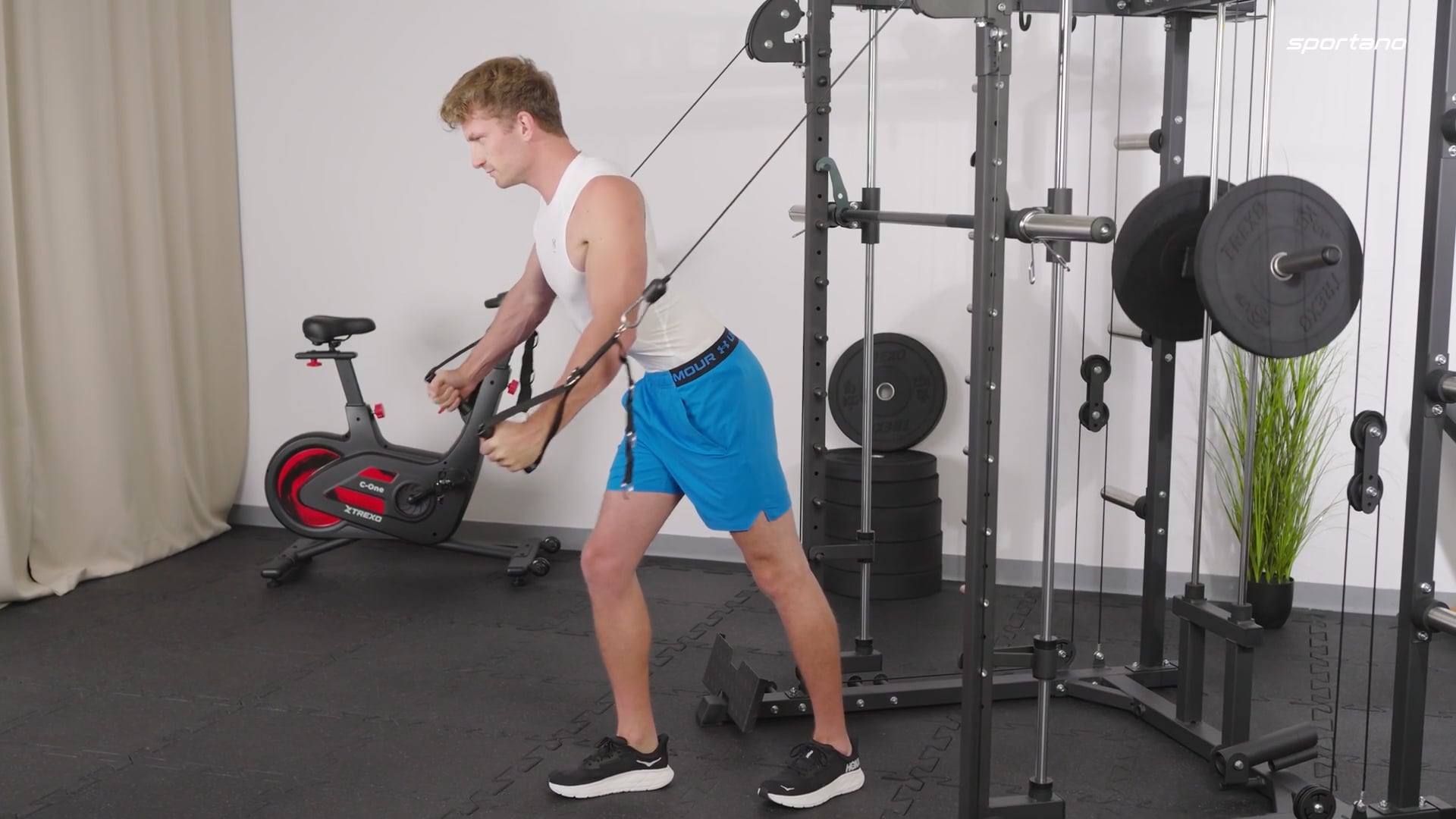 Multigym TREXO Hector Commercial black