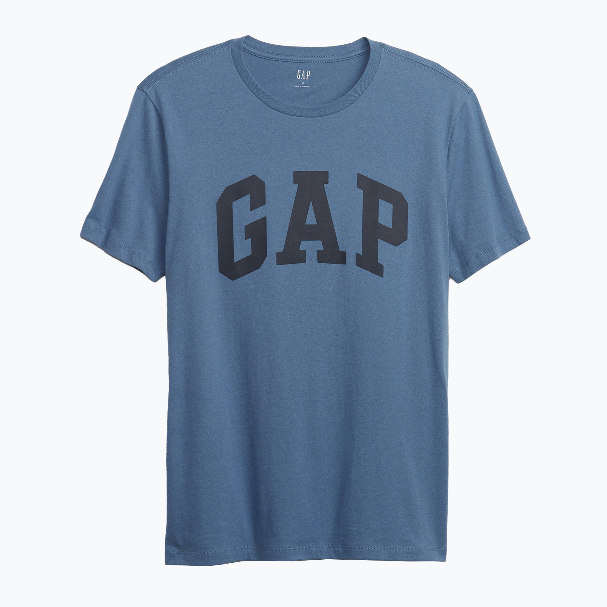 Men's GAP V-Basic Logo T shirt blue (S)