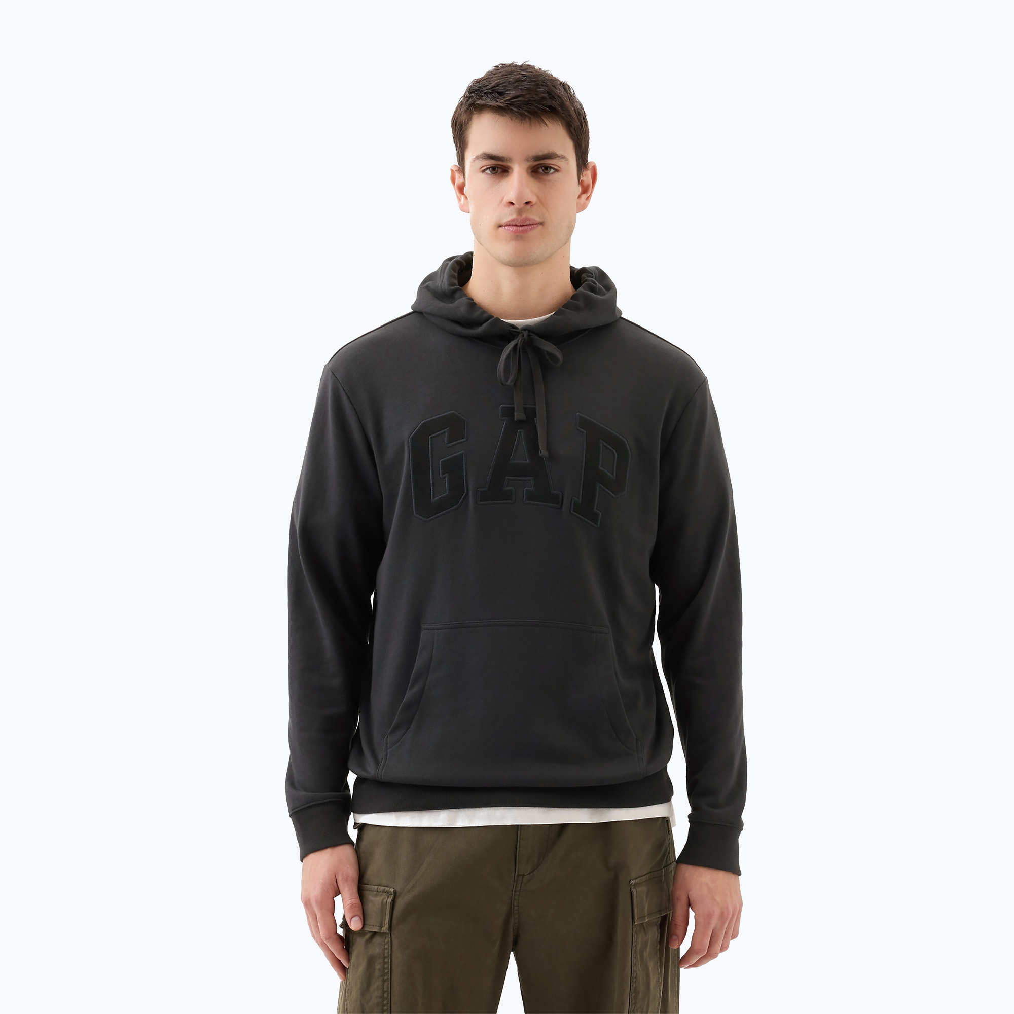 Men's GAP Heritage French Terry Logo sweatshirt moonless night (M)