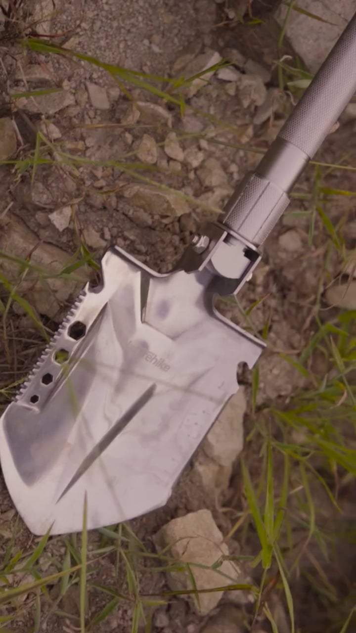 Multifunctional entrenching tool Naturehike NH20GJ002 silver