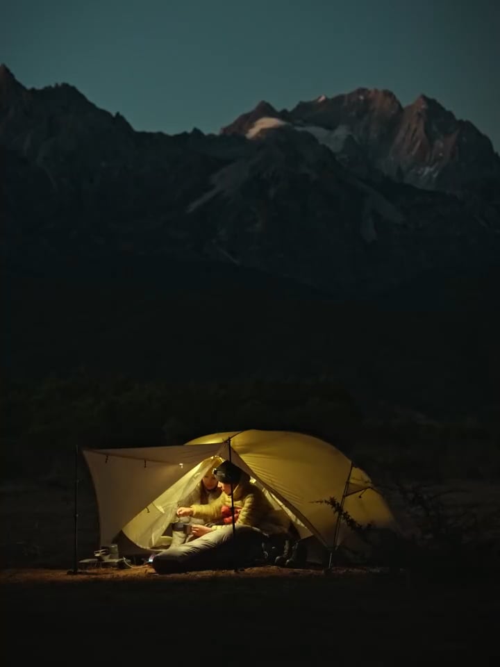 2-person trekking tent Naturehike Mongar UL 2 15D moon rock gray