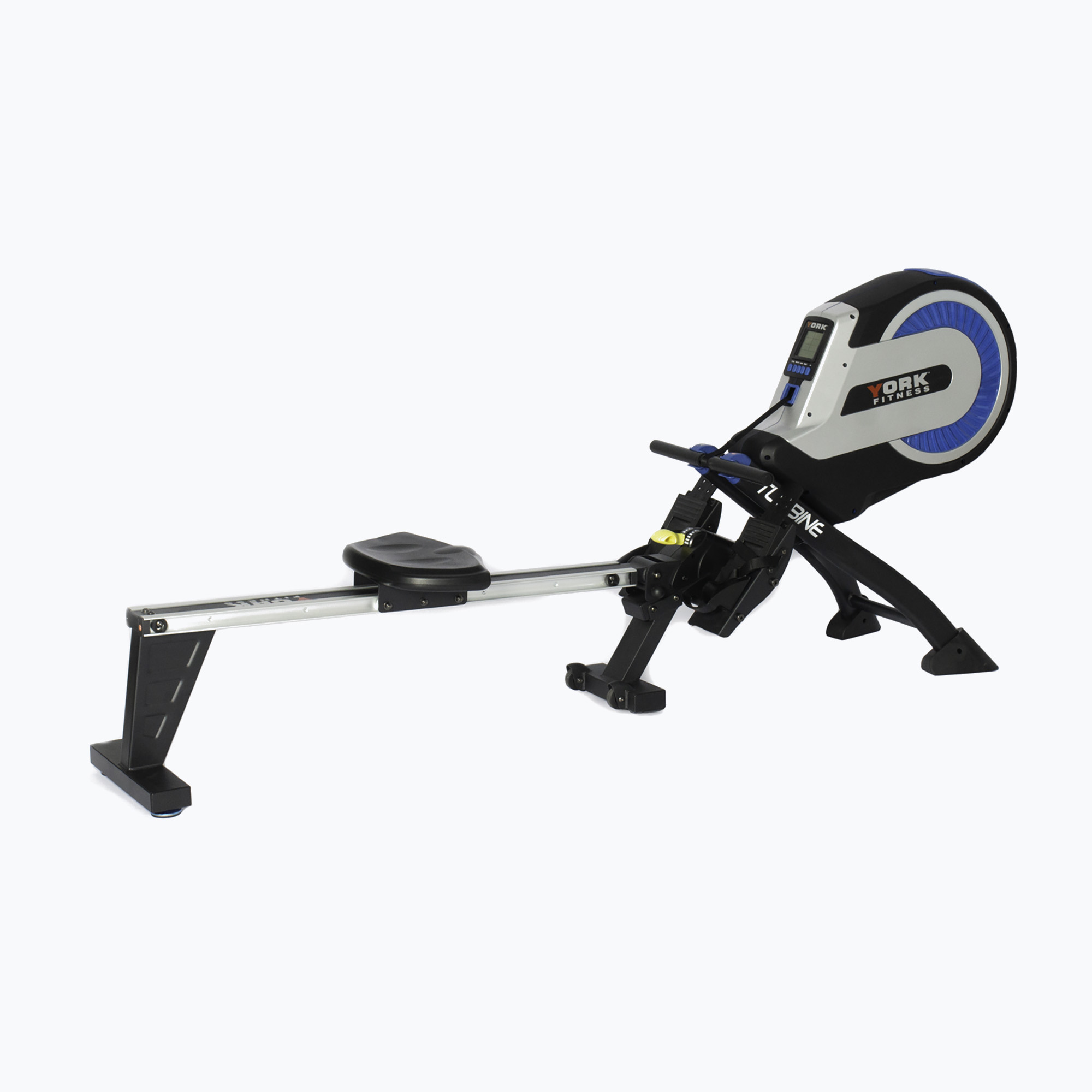 York Fitness Turbine black/silver rowing machine