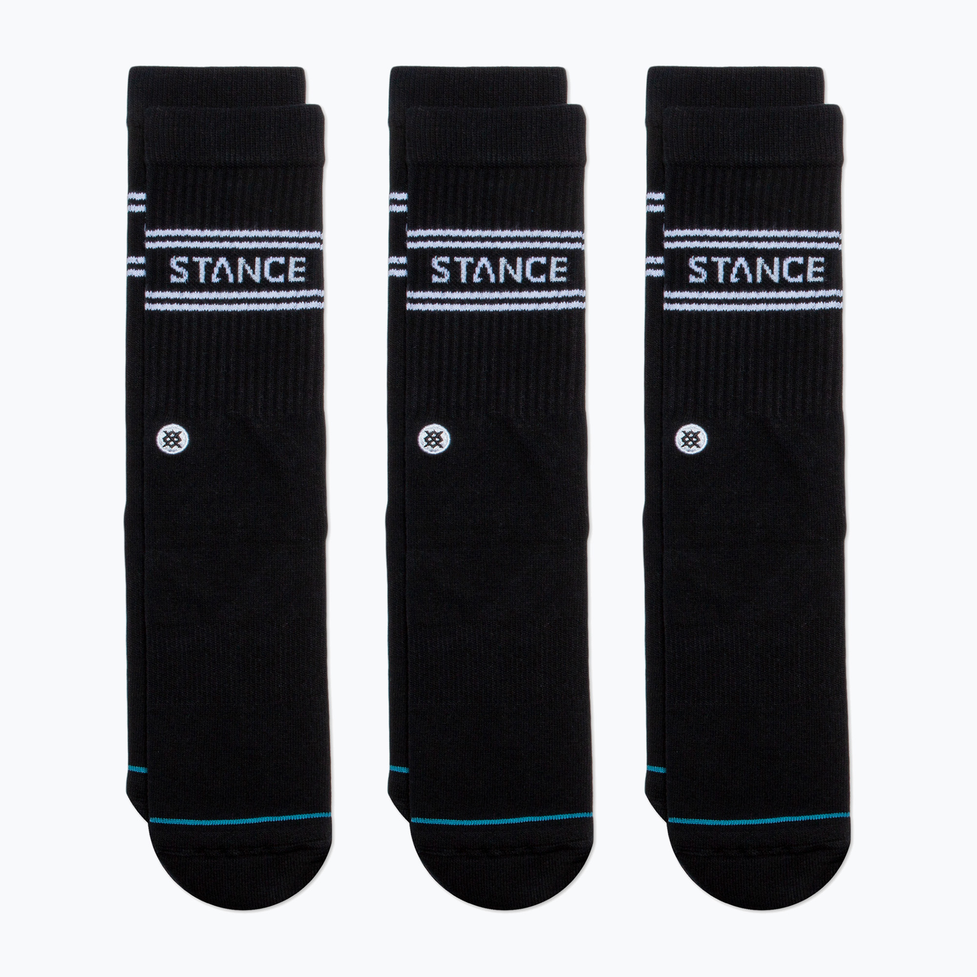 Stance Basic Crew socks 3 pairs black (L)