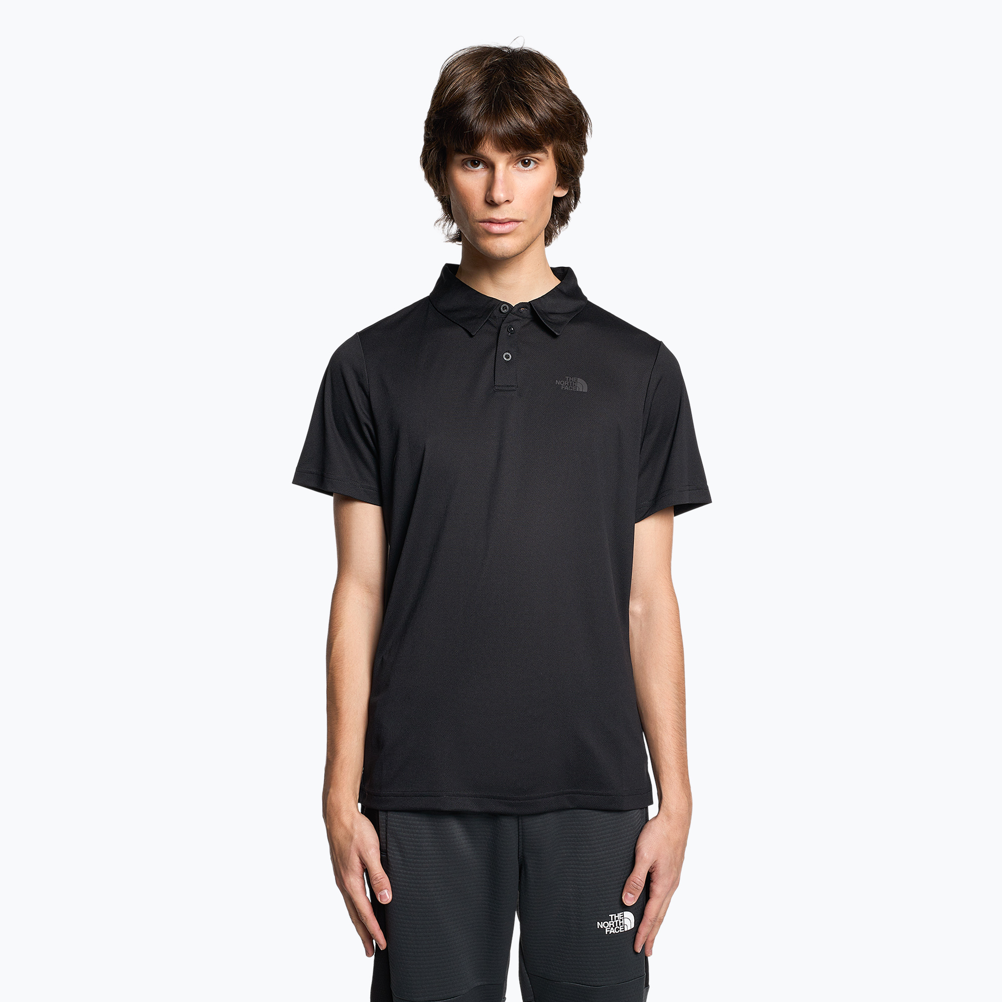 Men's trekking shirt The North Face Tanken Polo black NF0A2WAZ (L)