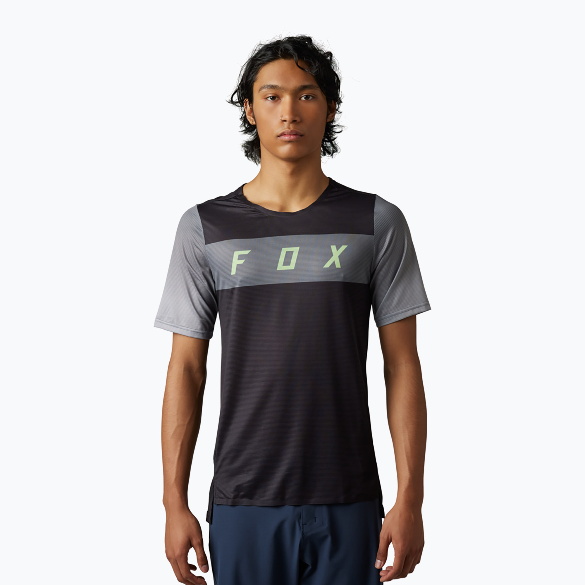 Fox Racing Flexair Arcadia men's cycling jersey black 30914_001 (XXL)