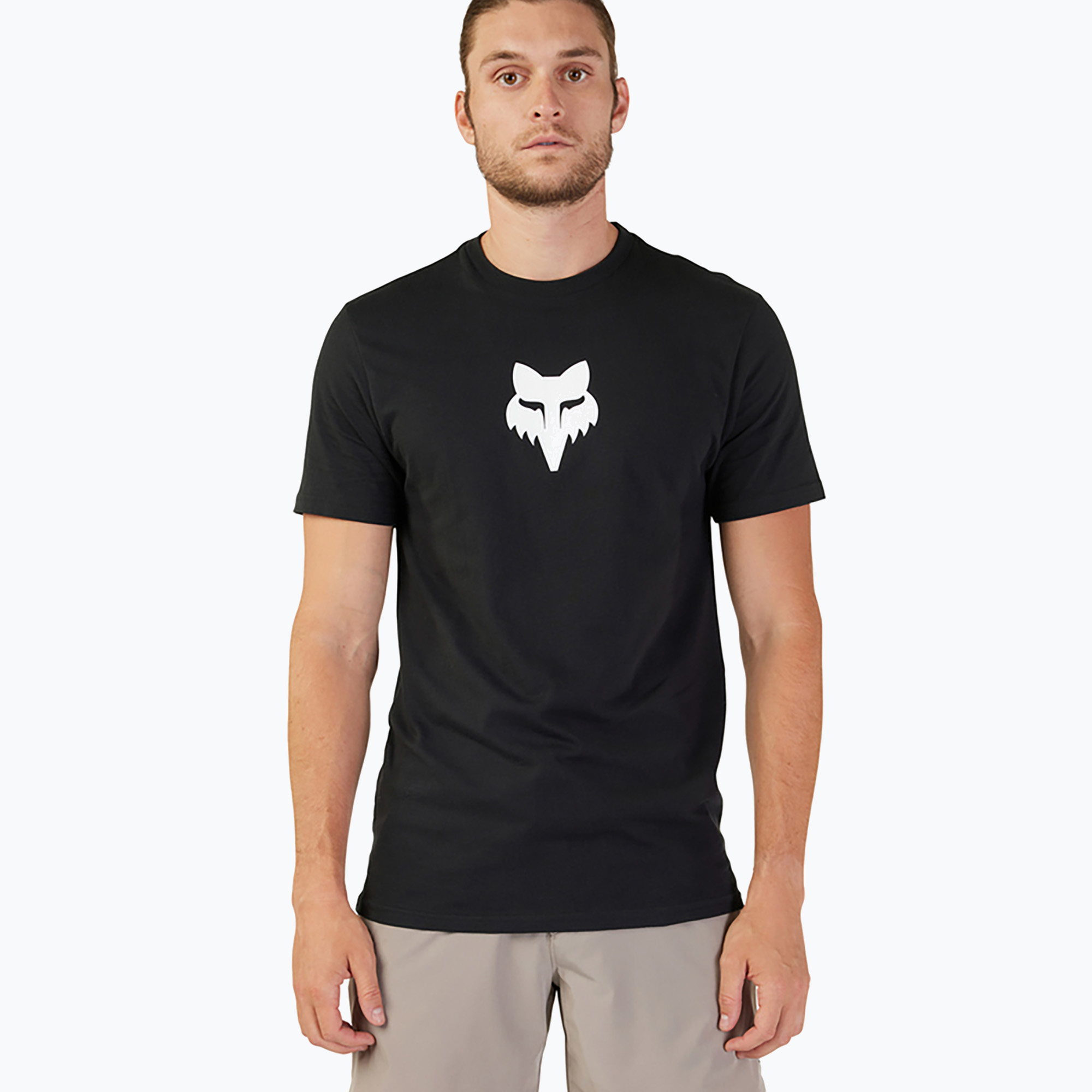 Men's T-shirt Fox Racing Fox Head black (M)