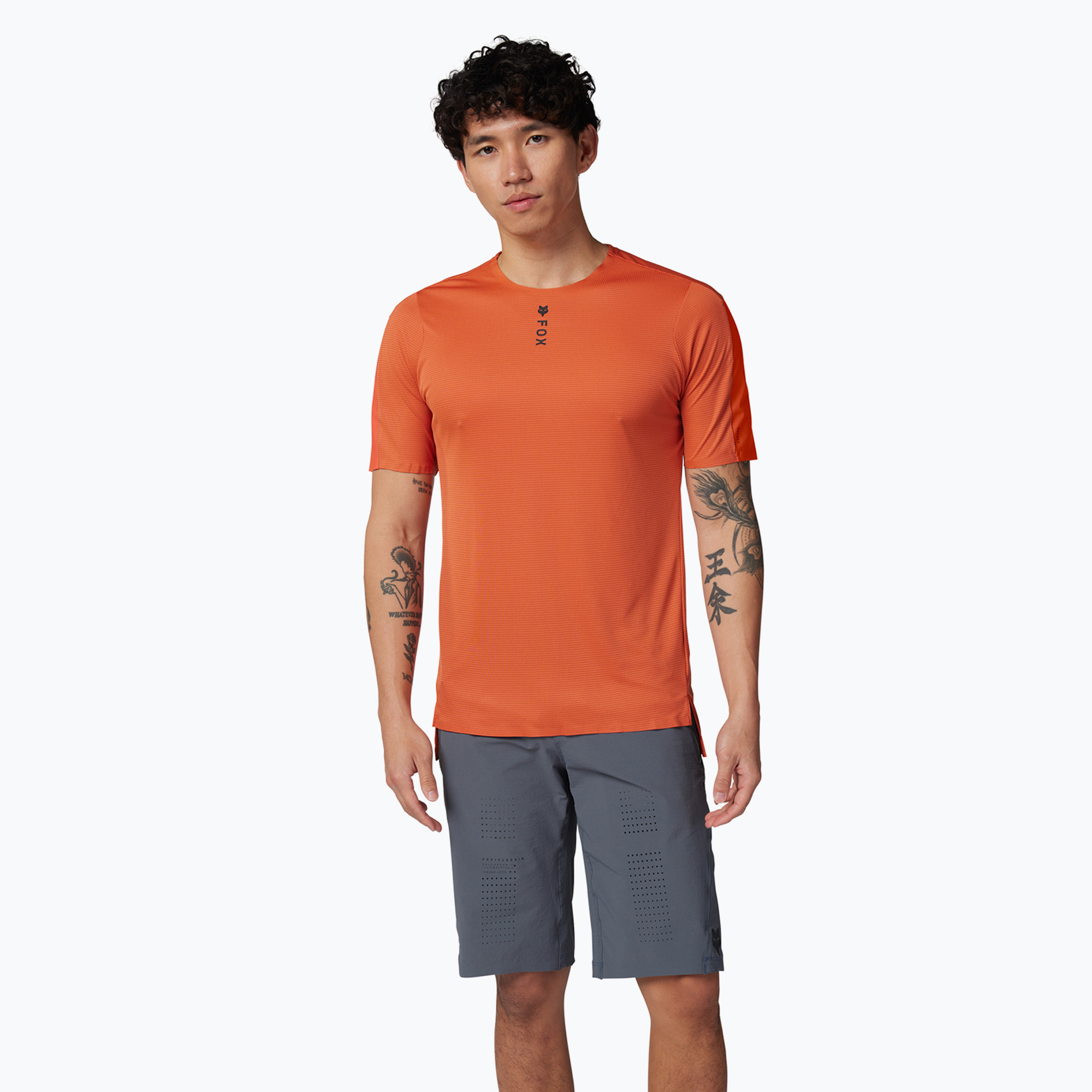Fox Racing Flexair Pro atomic orange cycling jersey (XL)