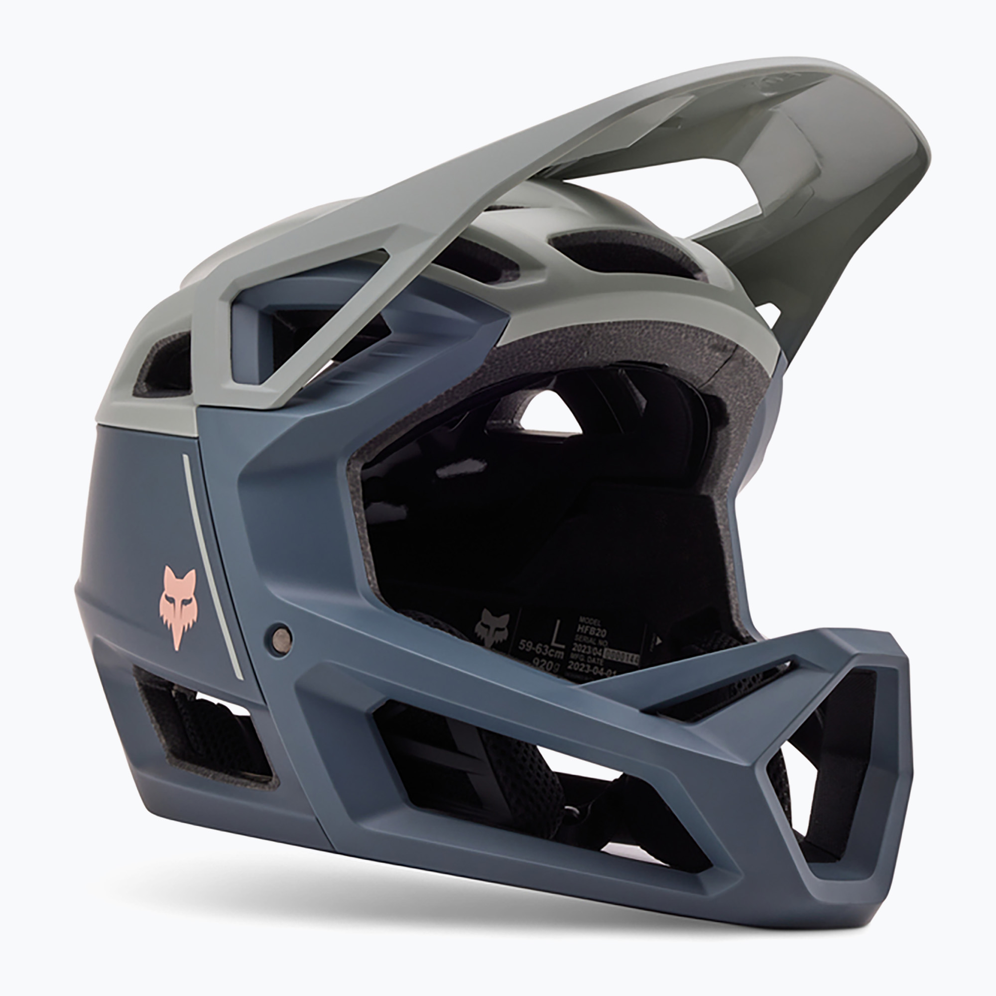 Fox Racing Proframe bicycle helmet Clyzo graphite (59-63 cm (L))