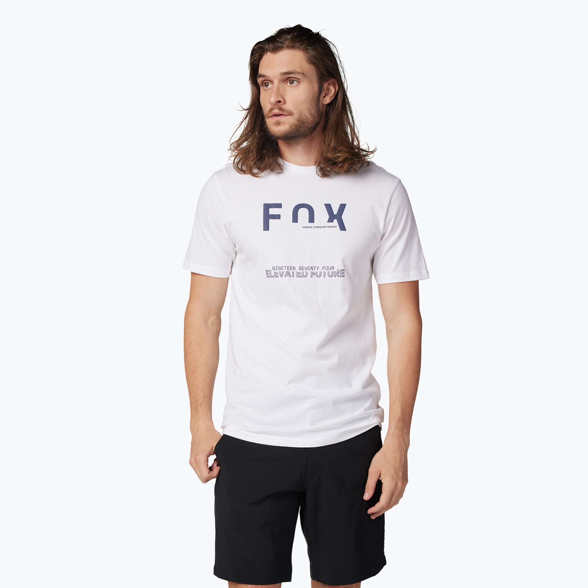 Fox Racing Intrude Prem optic white men's cycling jersey (L)