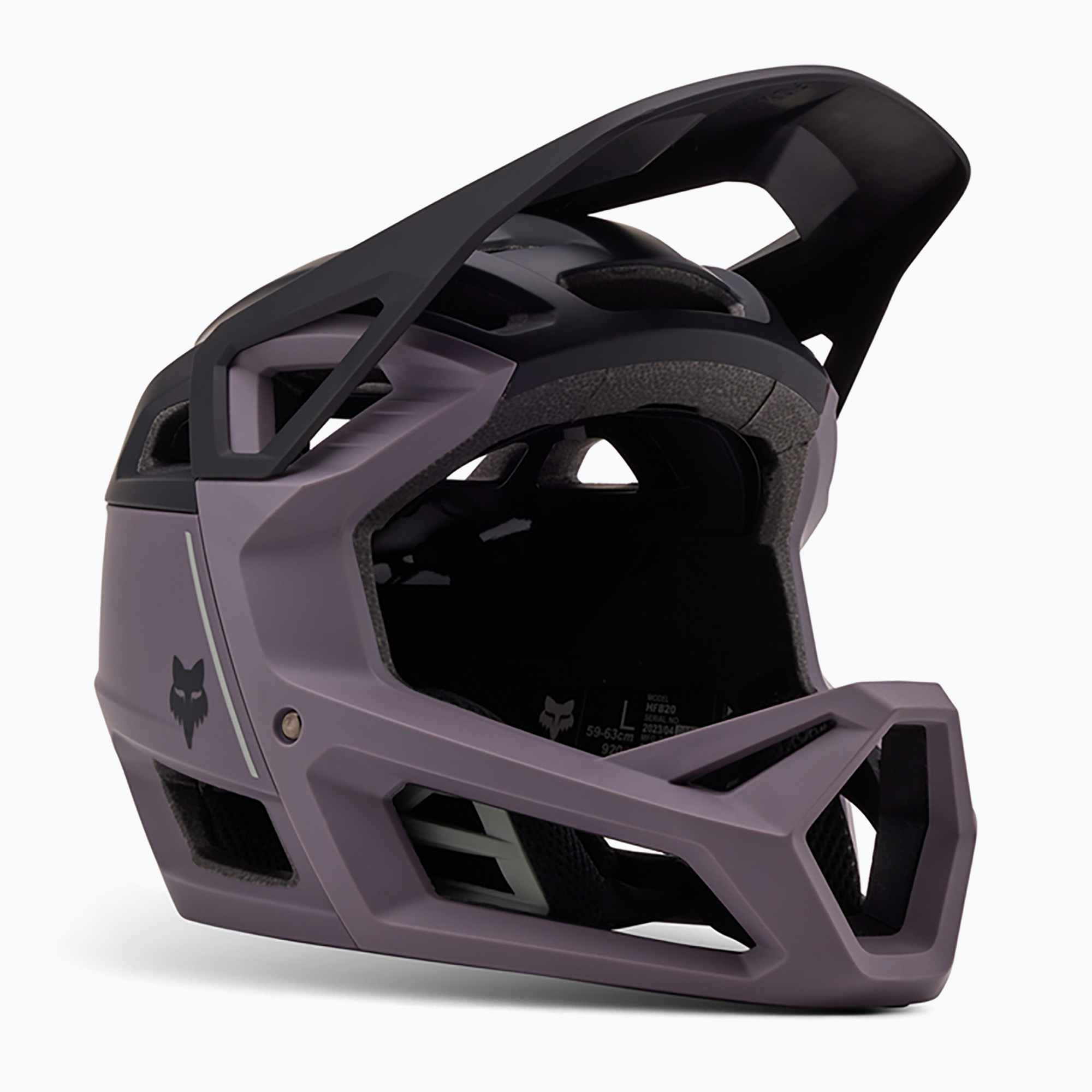 Fox Racing Proframe Clyzo smoke bicycle helmet (59-63 cm (L))