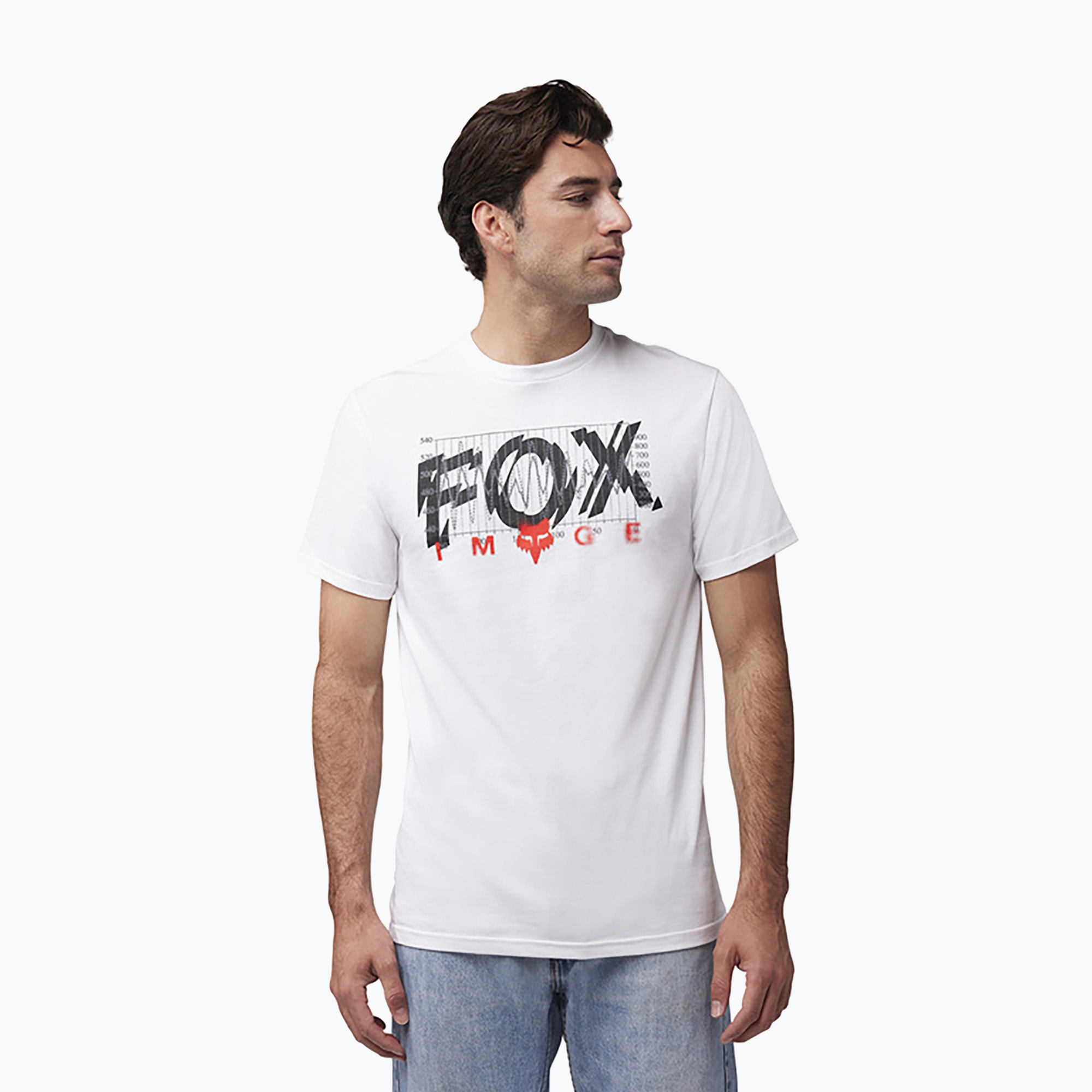 Fox Racing Energy men's t-shirt optic white (XL)