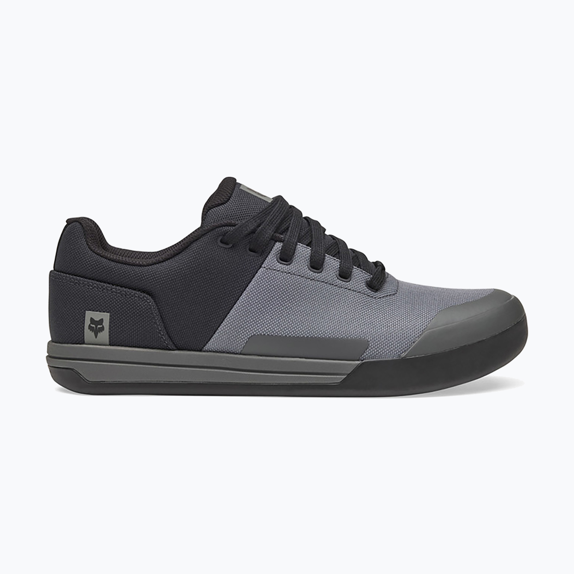Men's platform cycling shoes Fox Racing Union Canvas dark shadow grey