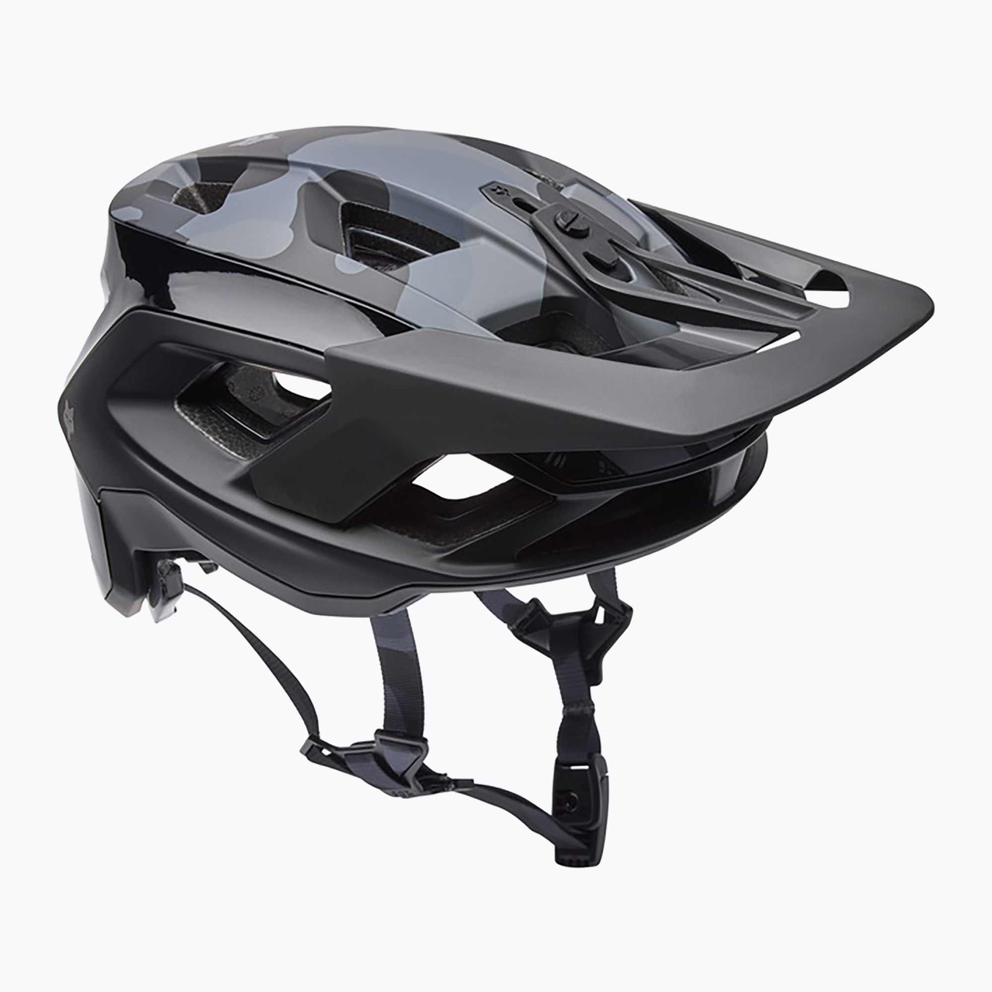 Fox Racing Speedframe RS Camo black camo bike helmet (59-63 cm (L))