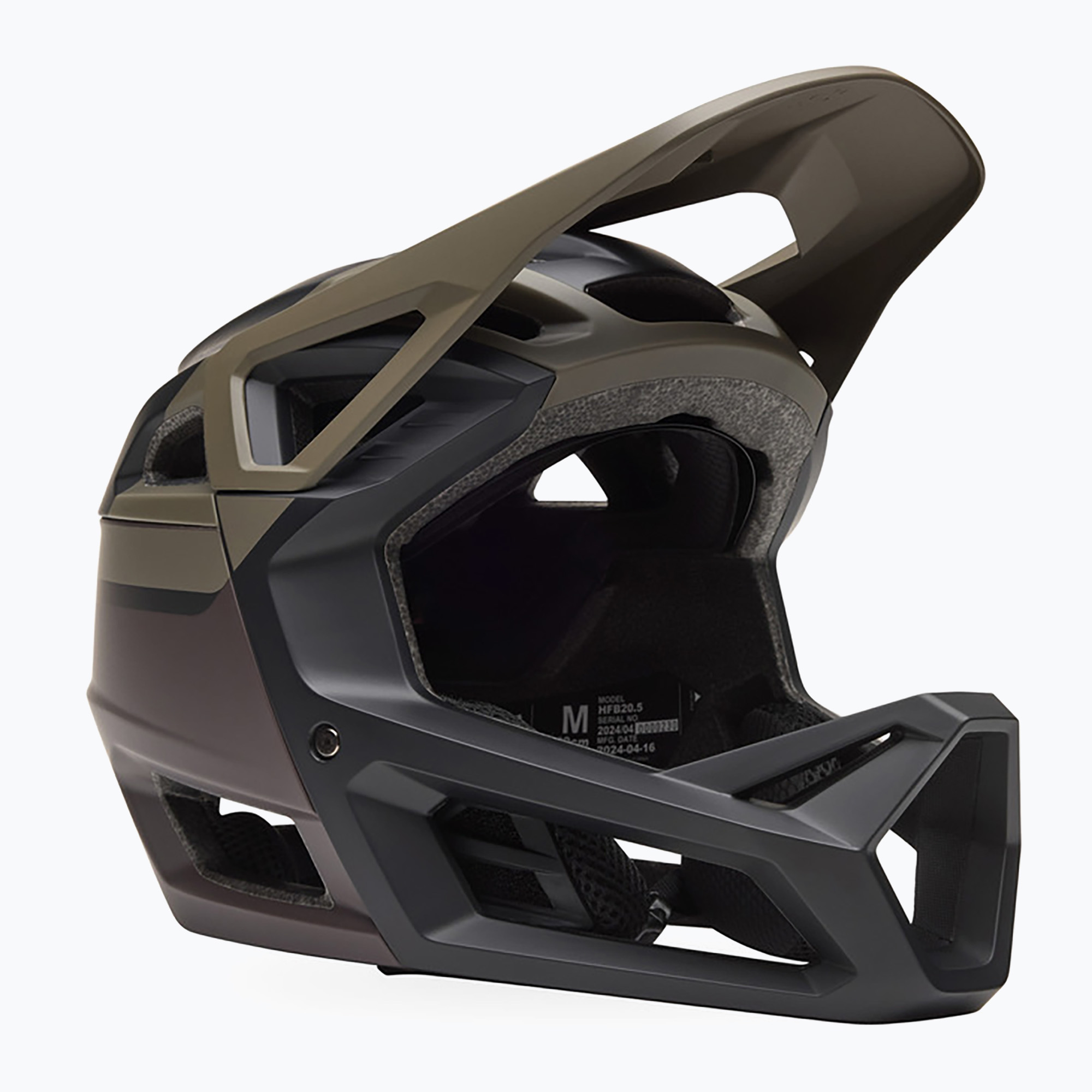 Fox Racing Proframe Rizer cocoa bike helmet (59-63 cm (L))
