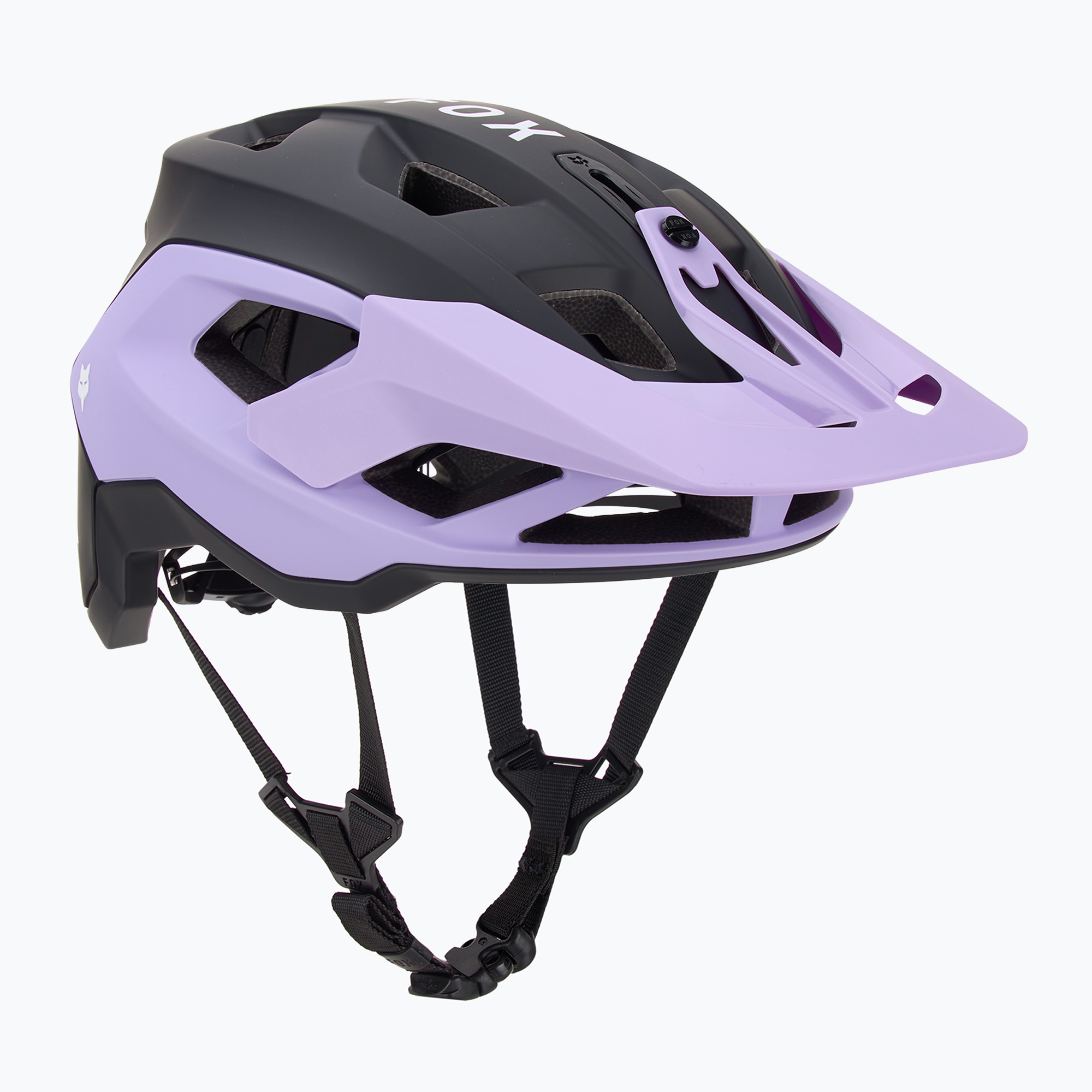 Fox Racing Speedframe 5050 lilac bike helmet