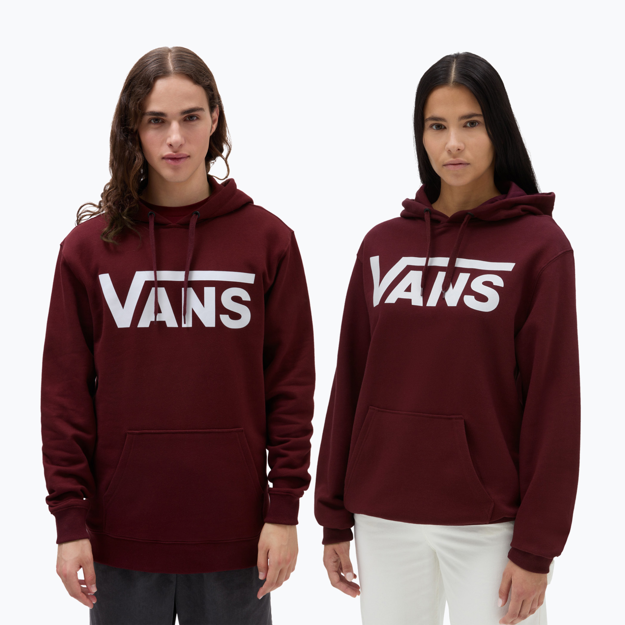 Men's Vans Mn Vans Classic Po Hoodie Ii port royale/white (S)