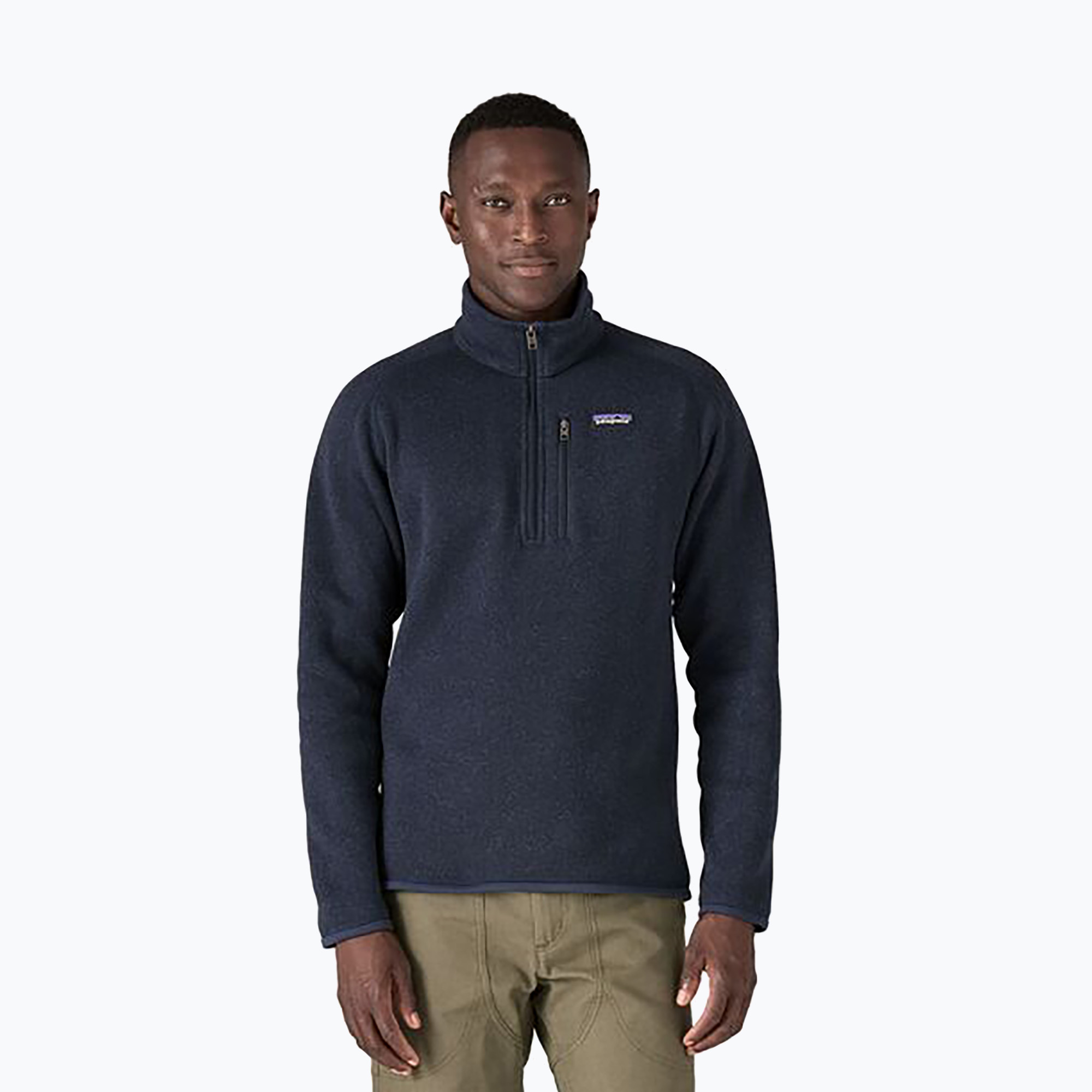 Men's Patagonia Better Sweater 1/4 Zip fleece sweatshirt new navy