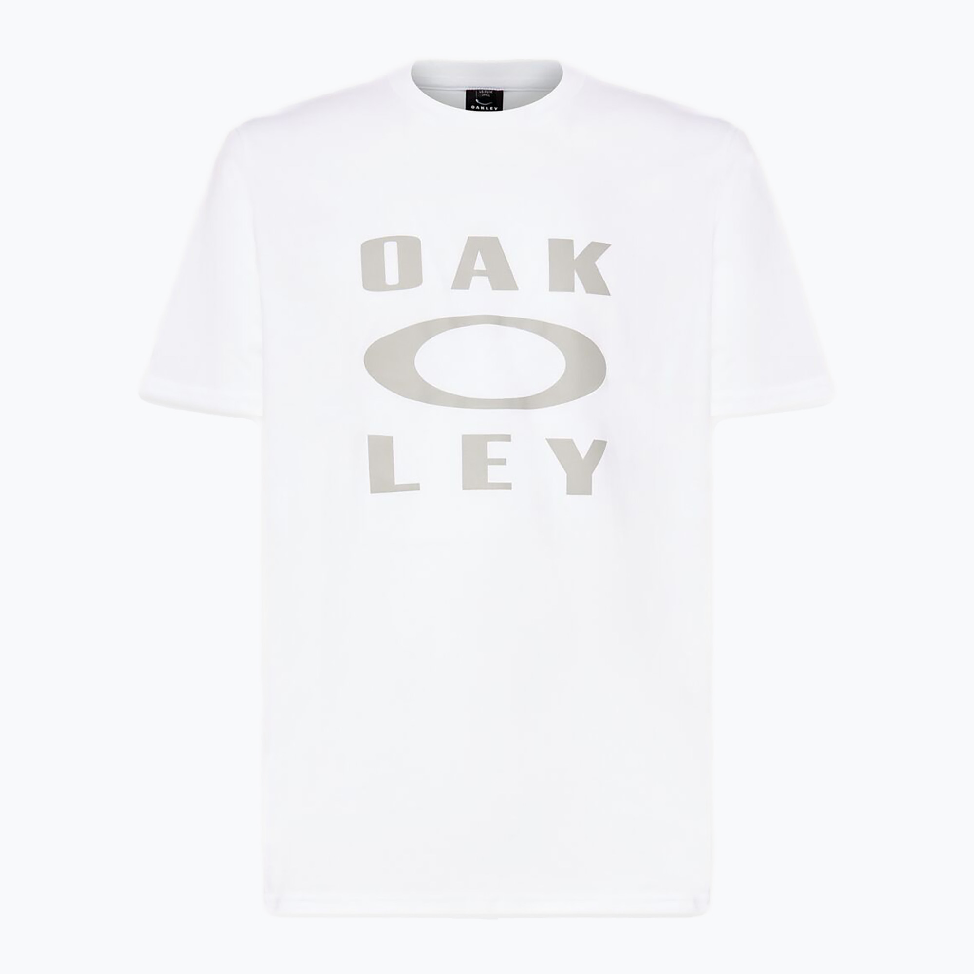 Men's Oakley Bark Ellipse Tee white (L)