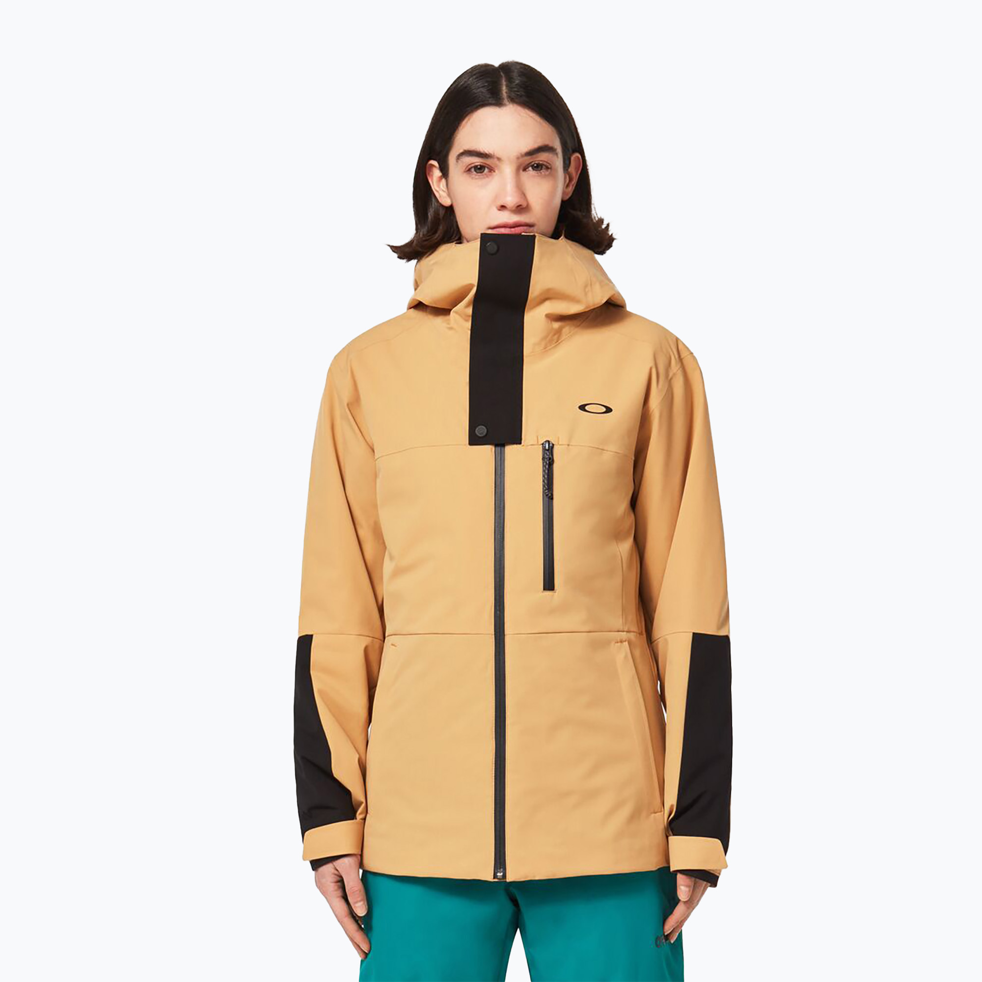 Oakley Camellia Core Insulated women's snowboard jacket brown FOA500281 (XL)
