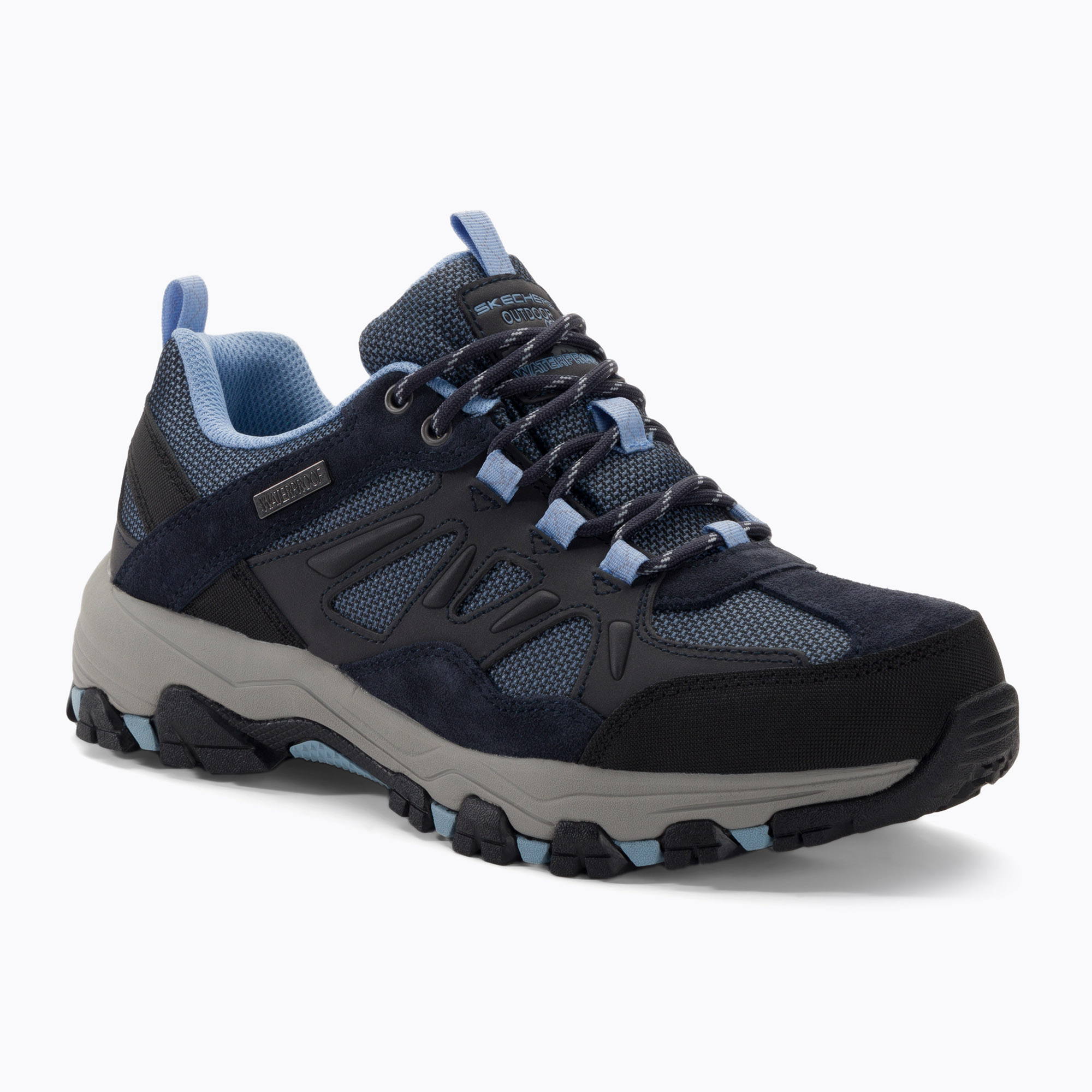 Women's trekking shoes SKECHERS Selmen West Highland navy/gray (41 EU)