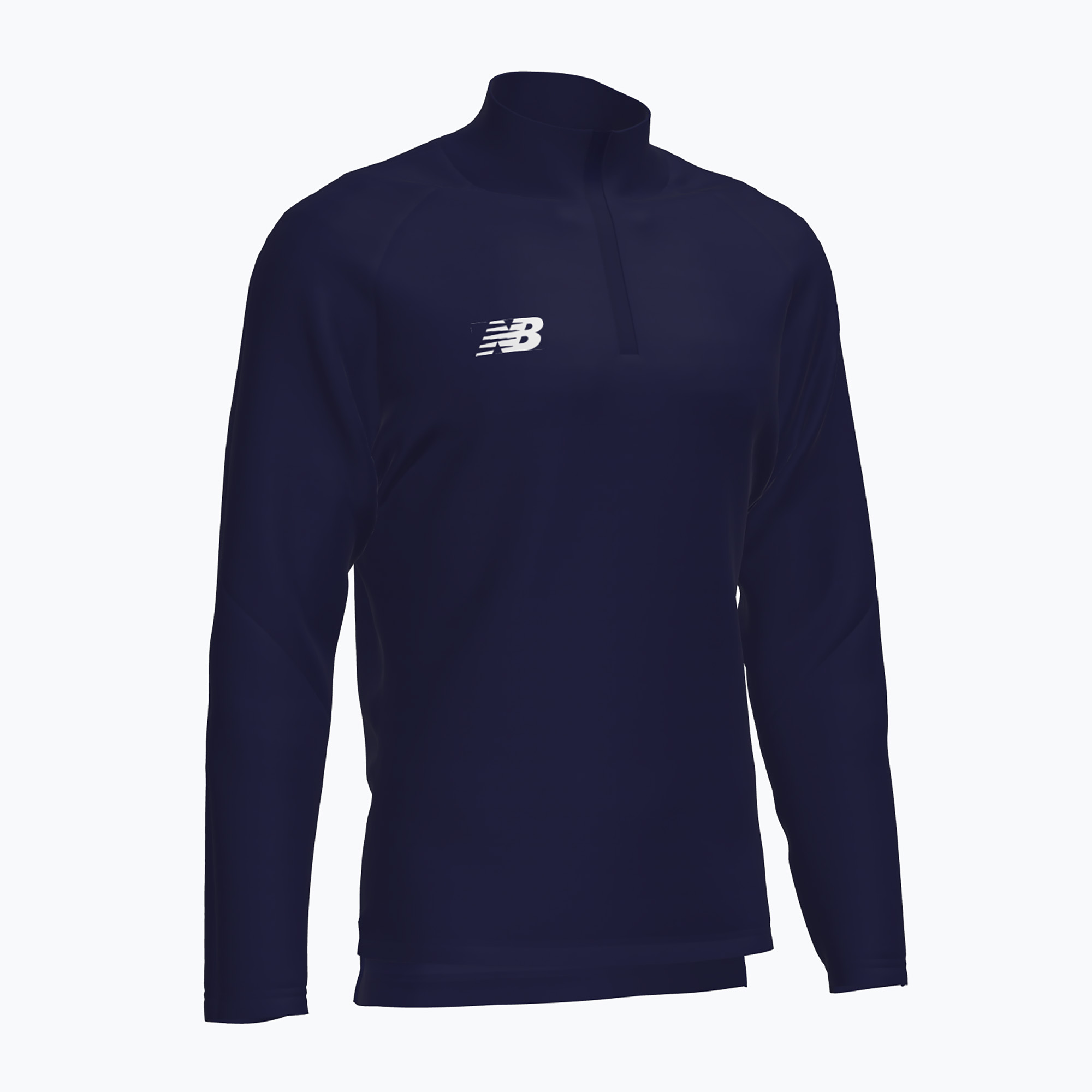 Children's football sweatshirt New Balance Training 1/4 Zip Knitted navy blue NBEJT9035 (L)