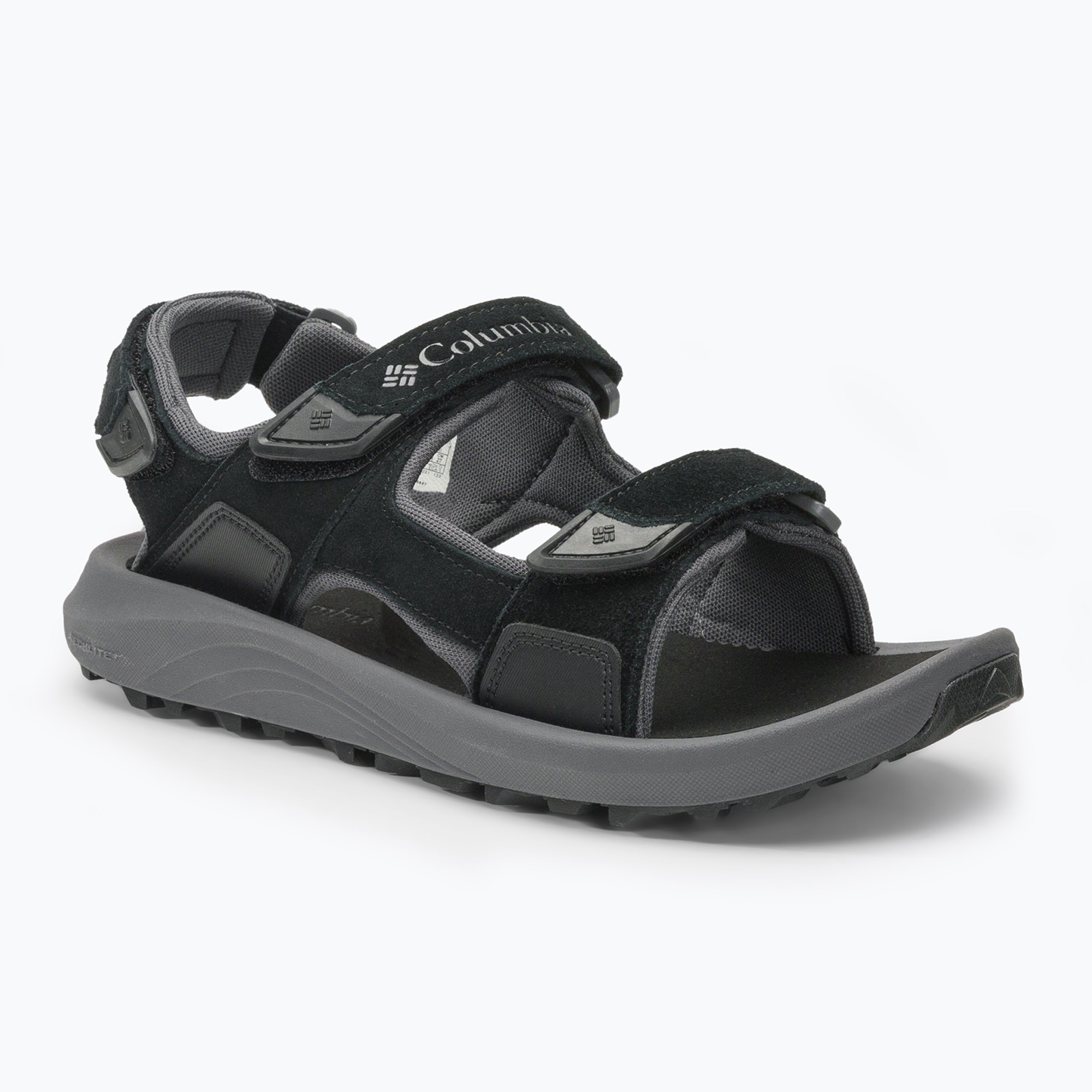Columbia Trailstorm Hiker 3 Strap 010 black 1987221 men's trekking sandals (41 (8 US))